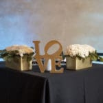 Couples Table inside Wedding Venue