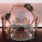 Indoor Wedding Venue - Couples Table