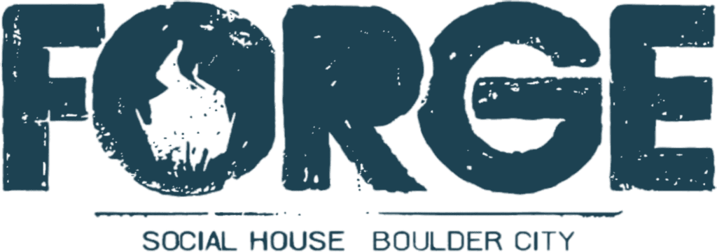 Forge Social House Logo in Dark Teal